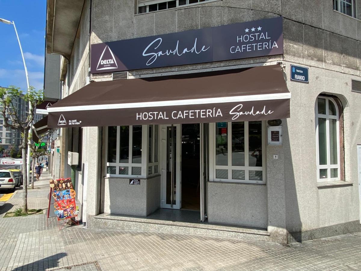 Saudade Hostal Cafeteria La Coruña Eksteriør bilde