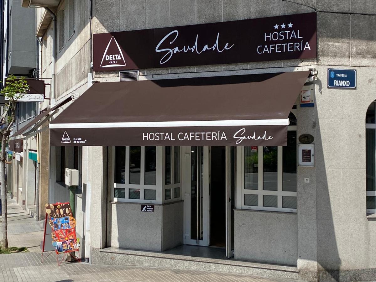 Saudade Hostal Cafeteria La Coruña Eksteriør bilde